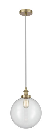 Edison One Light Mini Pendant in Antique Brass (405|616-1PH-AB-G202-12)