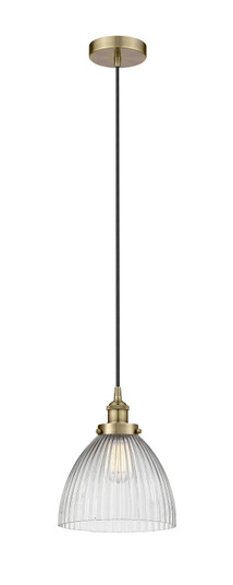 Edison LED Pendant in Antique Brass (405|616-1PH-AB-G222)