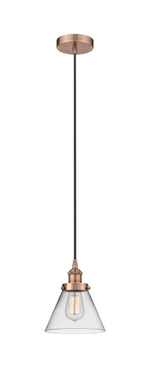 Edison One Light Mini Pendant in Antique Copper (405|616-1PH-AC-G42)