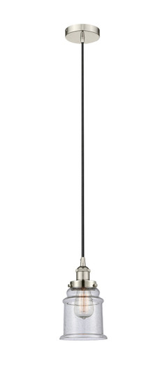 Edison LED Mini Pendant in Brushed Brass (405|616-1PH-BB-G181-LED)
