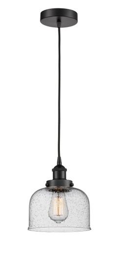 Edison One Light Mini Pendant in Matte Black (405|616-1PH-BK-G74) Edison One Light Mini Pendant in Matte Black (405|616-1PH-BK-G74)