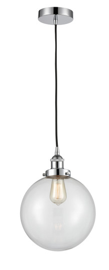 Edison LED Mini Pendant in Polished Chrome (405|616-1PH-PC-G202-10-LED)