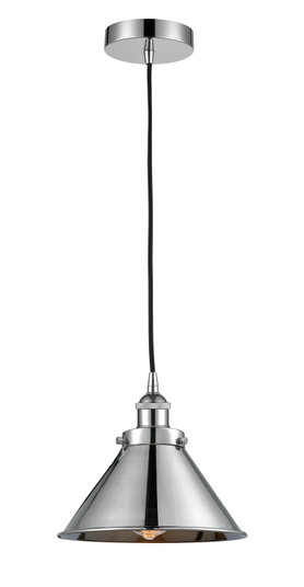 Edison One Light Mini Pendant in Polished Chrome (405|616-1PH-PC-M10-PC)