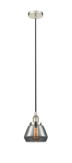 Edison LED Mini Pendant in Polished Nickel (405|616-1PH-PN-G172-LED)