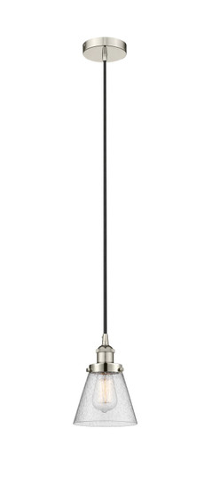 Edison LED Mini Pendant in Polished Nickel (405|616-1PH-PN-G62-LED)