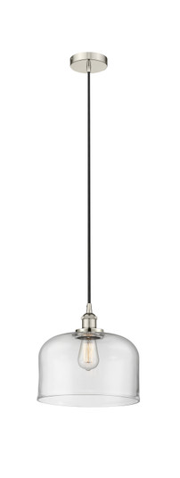 Edison LED Mini Pendant in Polished Nickel (405|616-1PH-PN-G72-L-LED)