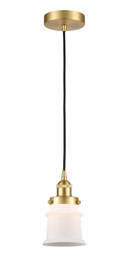 Edison LED Mini Pendant in Satin Gold (405|616-1PH-SG-G181S-LED)
