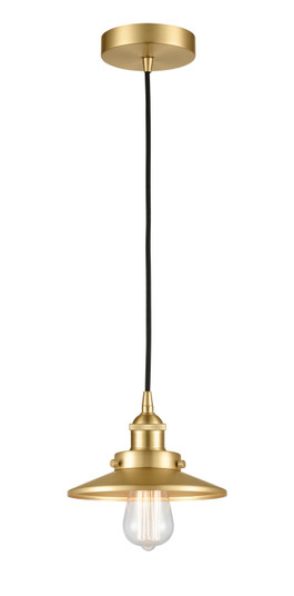Edison One Light Mini Pendant in Satin Gold (405|616-1PH-SG-M4)