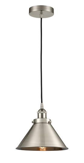 Edison One Light Mini Pendant in Brushed Satin Nickel (405|616-1PH-SN-M10-SN)