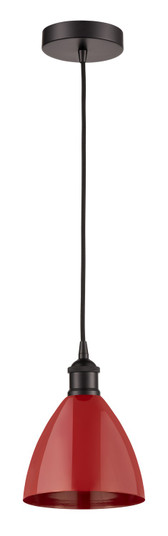 Edison One Light Mini Pendant in Oil Rubbed Bronze (405|616-1P-OB-MBD-75-RD)