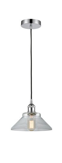 Edison One Light Mini Pendant in Polished Chrome (405|616-1P-PC-G132)