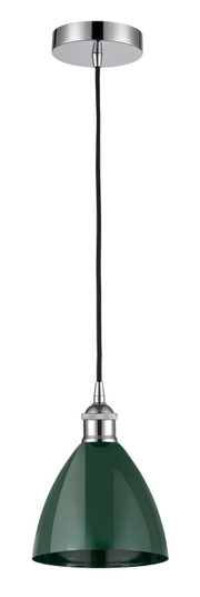 Edison One Light Mini Pendant in Polished Chrome (405|616-1P-PC-MBD-75-GR)