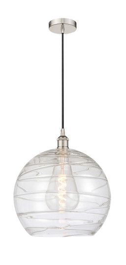 Edison One Light Pendant in Polished Nickel (405|616-1P-PN-G1213-14)
