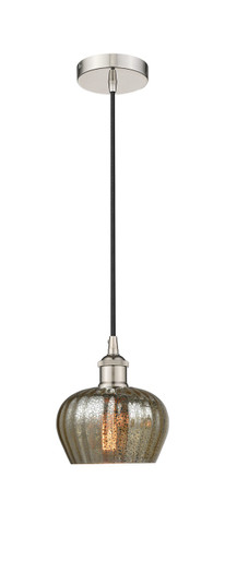 Edison One Light Mini Pendant in Polished Nickel (405|616-1P-PN-G96)