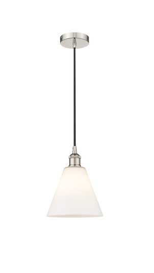 Edison One Light Mini Pendant in Polished Nickel (405|616-1P-PN-GBC-81)