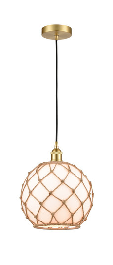 Edison One Light Mini Pendant in Satin Gold (405|616-1P-SG-G121-10RB)