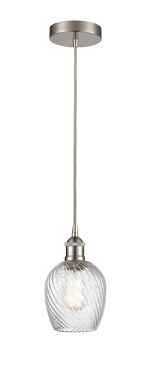 Edison LED Mini Pendant in Brushed Satin Nickel (405|616-1P-SN-G292-LED)