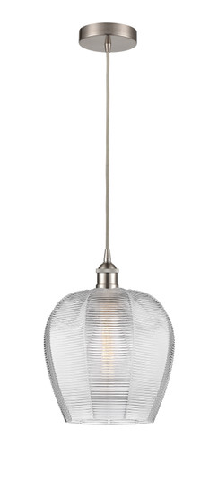 Edison LED Mini Pendant in Brushed Satin Nickel (405|616-1P-SN-G462-12-LED)