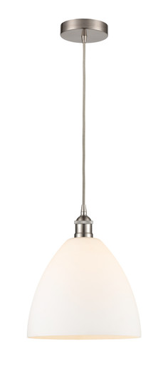 Edison LED Mini Pendant in Brushed Satin Nickel (405|616-1P-SN-GBD-121-LED)