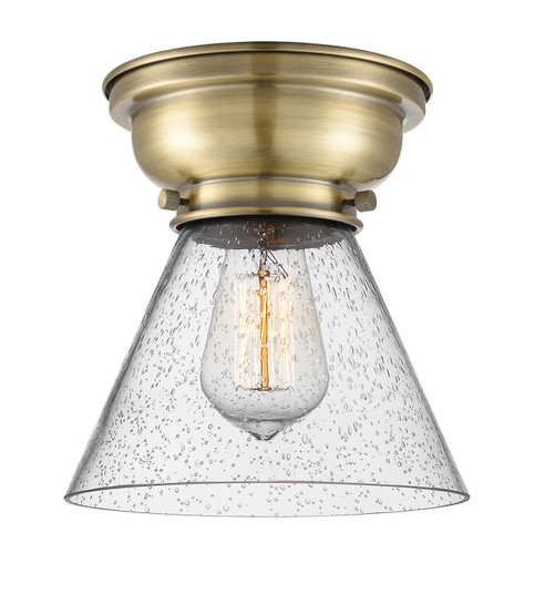 Franklin Restoration LED Flush Mount in Antique Brass (405|623-1F-AB-G44-LED)