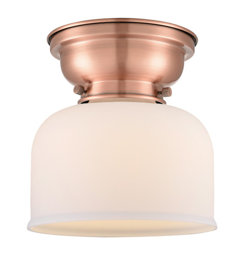 Franklin Restoration One Light Flush Mount in Antique Copper (405|623-1F-AC-G71)