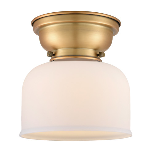 Franklin Restoration One Light Flush Mount in Brushed Brass (405|623-1F-BB-G71)