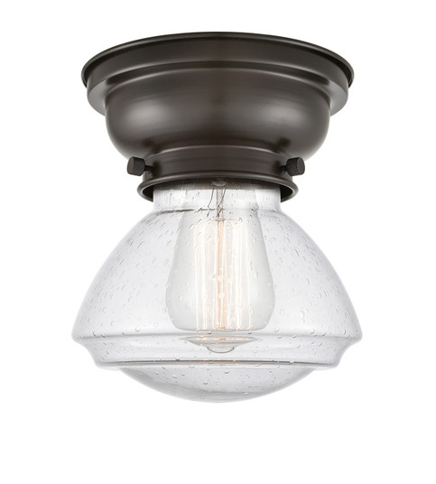 Franklin Restoration LED Flush Mount in Oil Rubbed Bronze (405|623-1F-OB-G324-LED)