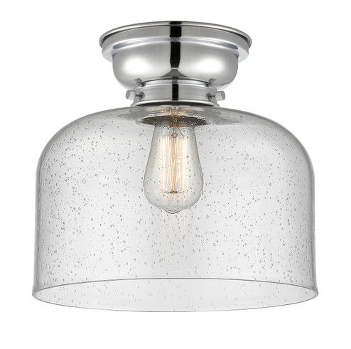Franklin Restoration One Light Flush Mount in Polished Chrome (405|623-1F-PC-G74-L)
