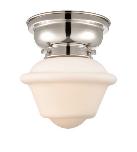 Franklin Restoration One Light Flush Mount in Polished Nickel (405|623-1F-PN-G531)