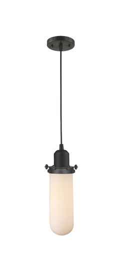 Austere LED Mini Pendant in Oil Rubbed Bronze (405|900-1P-OB-CE228-OB-W)