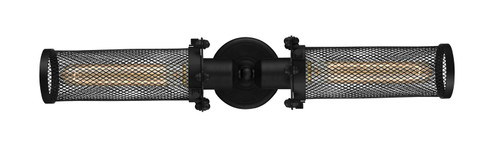 Austere Two Light Bath Vanity in Matte Black (405|900-2W-BK-CE216-BK)
