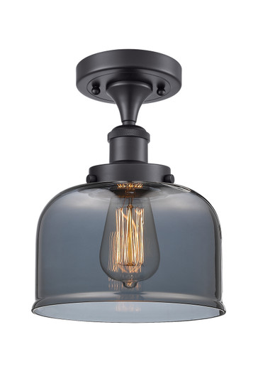 Ballston Urban One Light Semi-Flush Mount in Matte Black (405|916-1C-BK-G73)