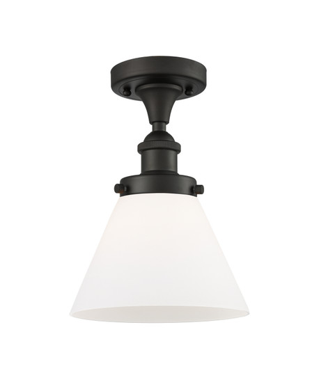 Ballston Urban One Light Semi-Flush Mount in Oil Rubbed Bronze (405|916-1C-OB-G41)