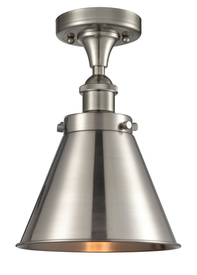 Ballston Urban LED Semi-Flush Mount in Brushed Satin Nickel (405|916-1C-SN-M13-SN-LED)