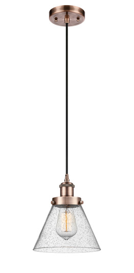 Ballston Urban One Light Mini Pendant in Antique Copper (405|916-1P-AC-G44)
