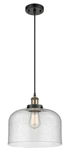 Ballston Urban One Light Mini Pendant in Black Antique Brass (405|916-1P-BAB-G74-L)