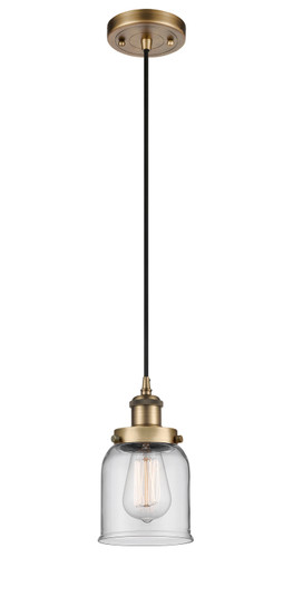 Ballston Urban LED Mini Pendant in Brushed Brass (405|916-1P-BB-G52-LED)