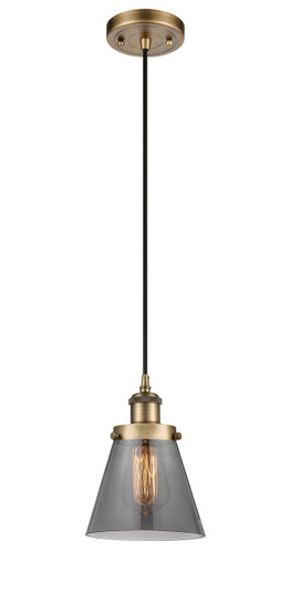 Ballston Urban LED Mini Pendant in Brushed Brass (405|916-1P-BB-G63-LED)