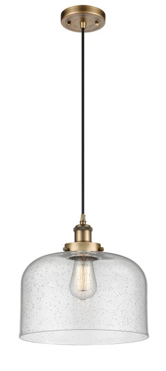 Ballston Urban One Light Mini Pendant in Brushed Brass (405|916-1P-BB-G74-L)