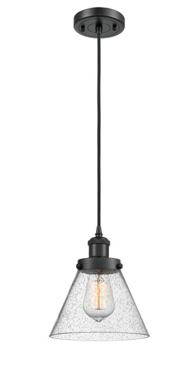 Ballston Urban LED Mini Pendant in Matte Black (405|916-1P-BK-G44-LED)