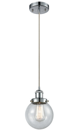 Ballston Urban One Light Mini Pendant in Polished Chrome (405|916-1P-PC-G204-6)