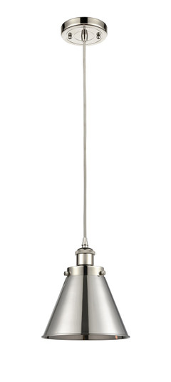 Ballston Urban One Light Mini Pendant in Polished Nickel (405|916-1P-PN-M13-PN)