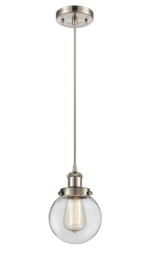 Ballston Urban One Light Mini Pendant in Brushed Satin Nickel (405|916-1P-SN-G202-6)