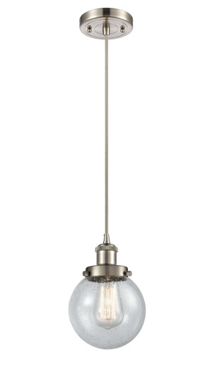 Ballston Urban One Light Mini Pendant in Brushed Satin Nickel (405|916-1P-SN-G204-6)