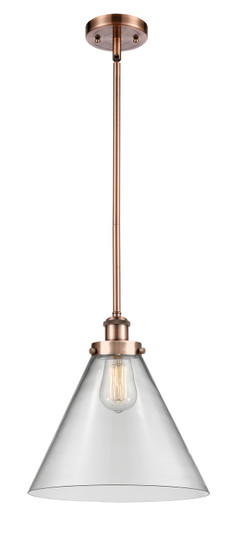 Ballston Urban LED Pendant in Antique Copper (405|916-1S-AC-G42-L-LED)