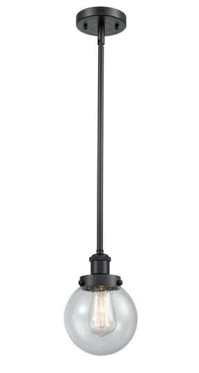 Ballston Urban One Light Mini Pendant in Matte Black (405|916-1S-BK-G204-6)