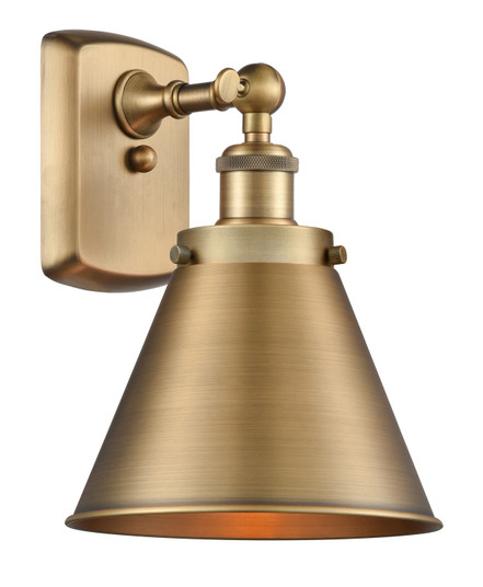 Ballston Urban One Light Wall Sconce in Brushed Brass (405|916-1W-BB-M13-BB)