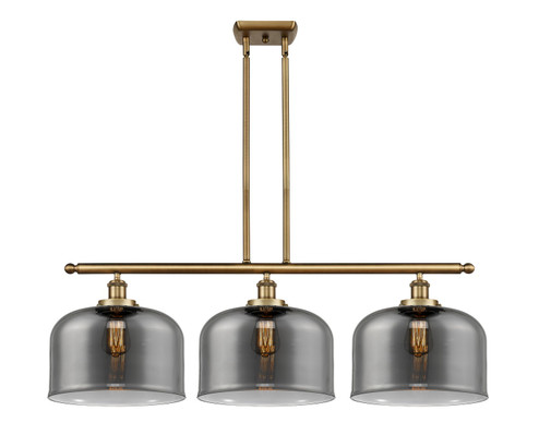 Ballston Urban Three Light Island Pendant in Brushed Brass (405|916-3I-BB-G73-L)