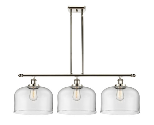 Ballston Urban Three Light Island Pendant in Polished Nickel (405|916-3I-PN-G72-L) Ballston Urban Three Light Island Pendant in Polished Nickel (405|916-3I-PN-G72-L)