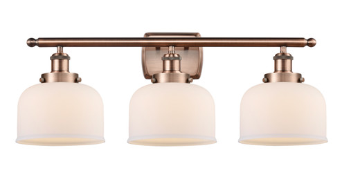 Ballston Urban LED Bath Vanity in Antique Copper (405|916-3W-AC-G71-LED)